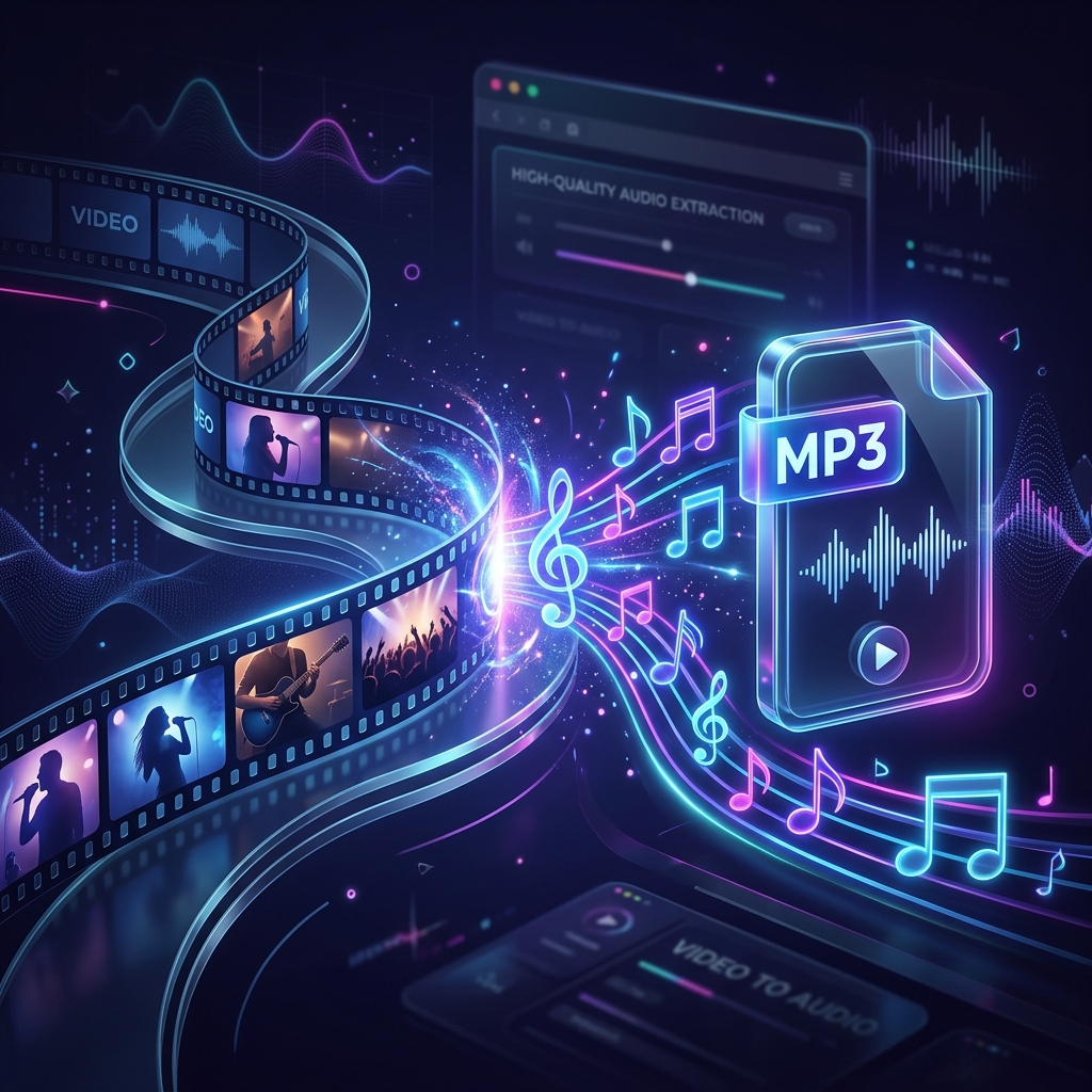 Extract MP3 audio from videos