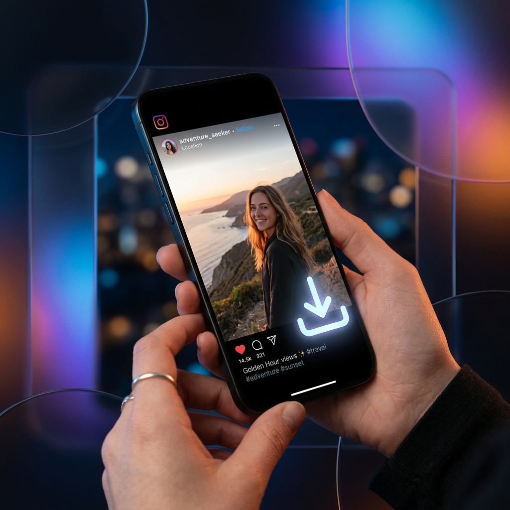 Instagram Video Downloader Interface