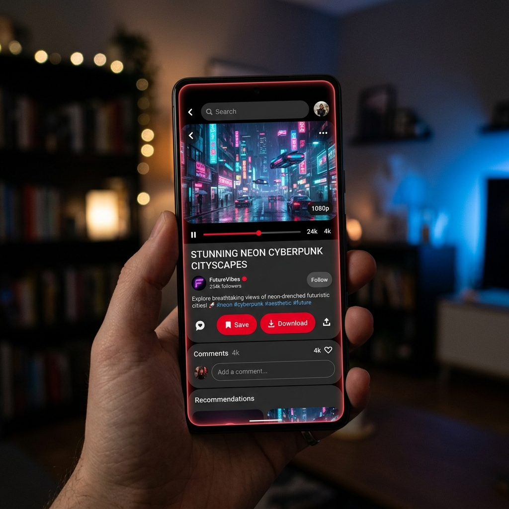Pinterest Video Downloader Interface